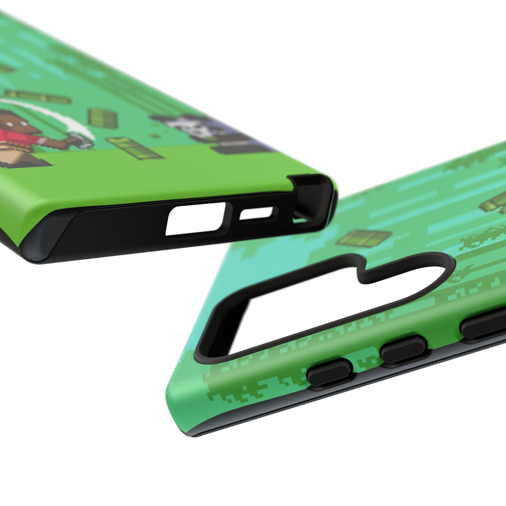 Pixel World Tough Case