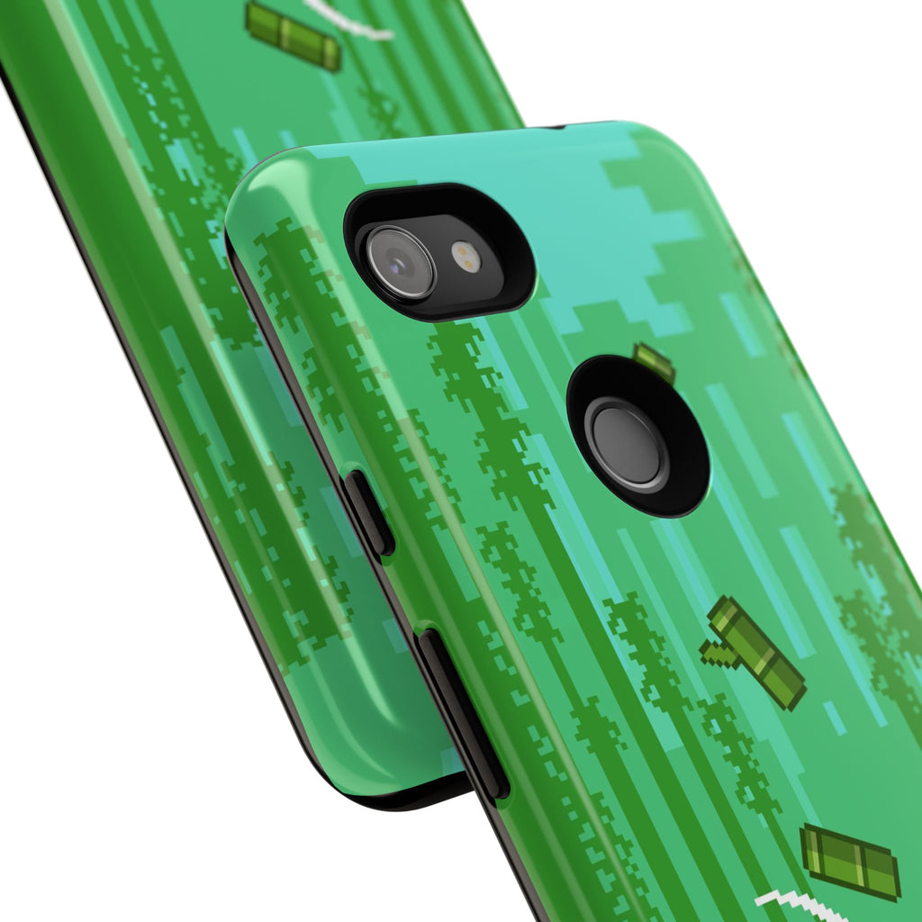 Pixel World Tough Case