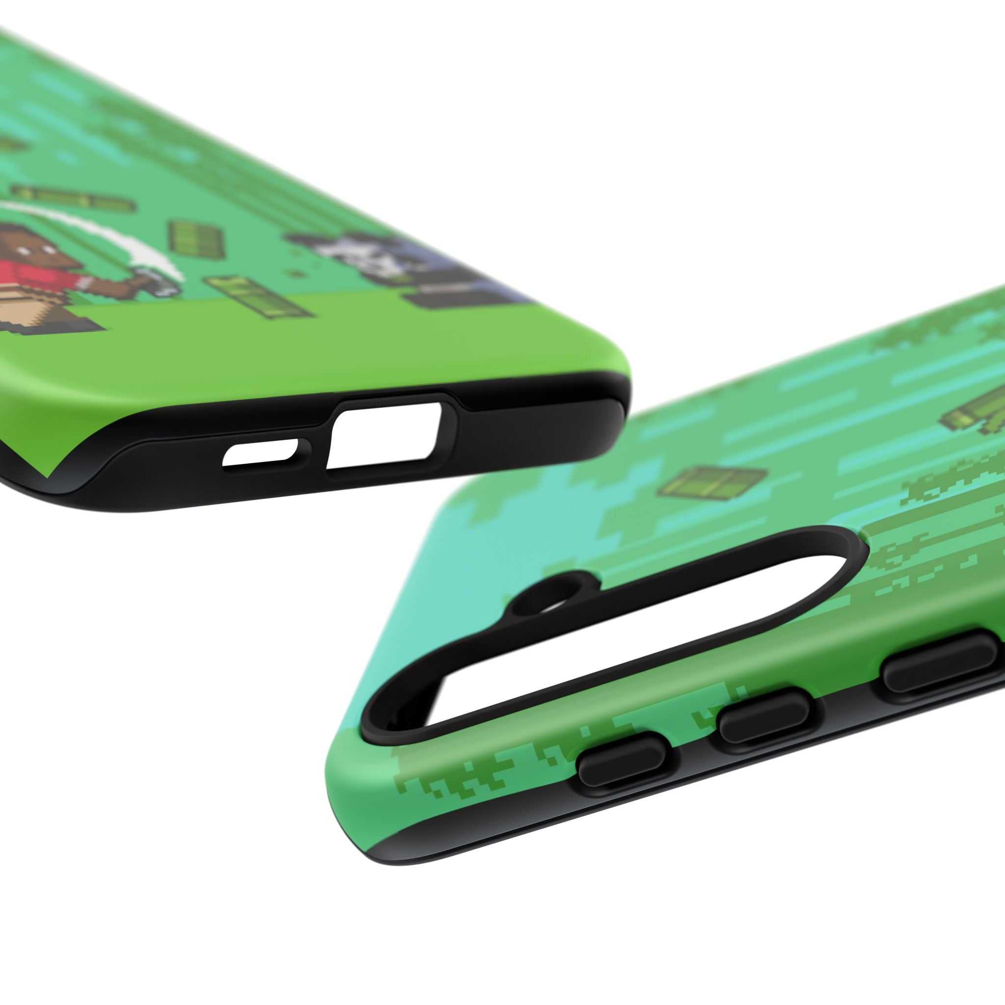 Pixel World Tough Case