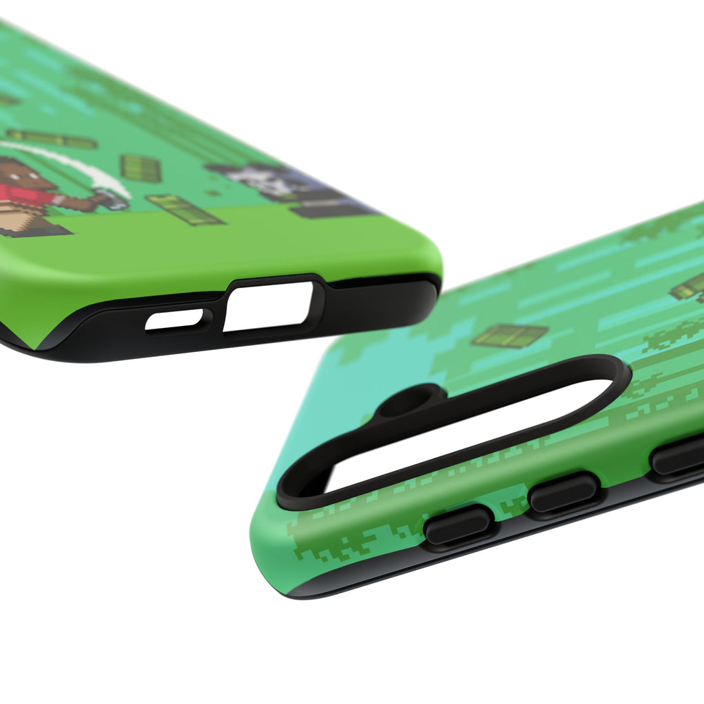 Pixel World Tough Case