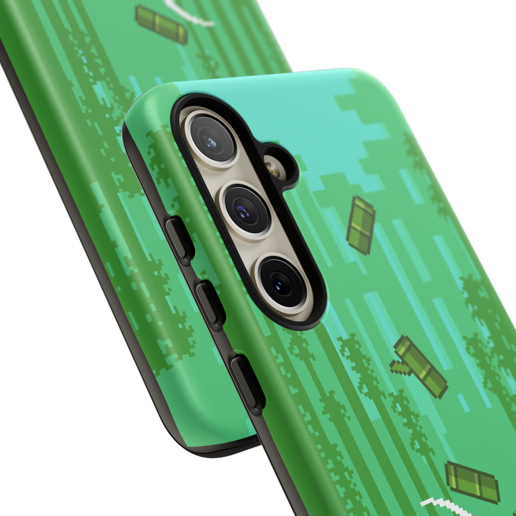 Pixel World Tough Case