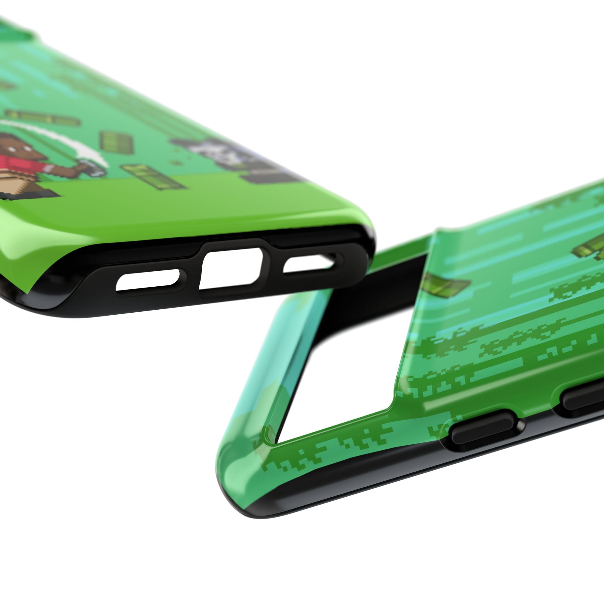 Pixel World Tough Case