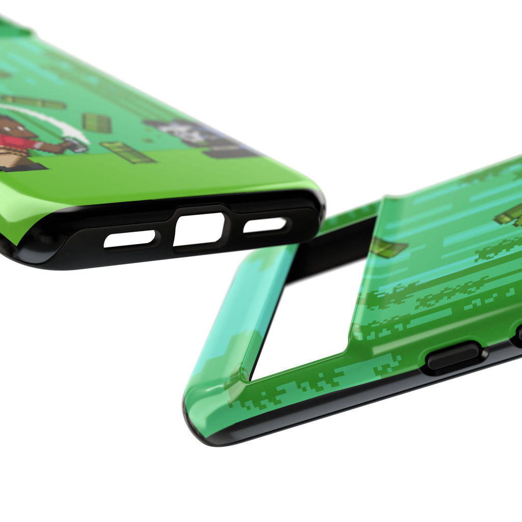 Pixel World Tough Case