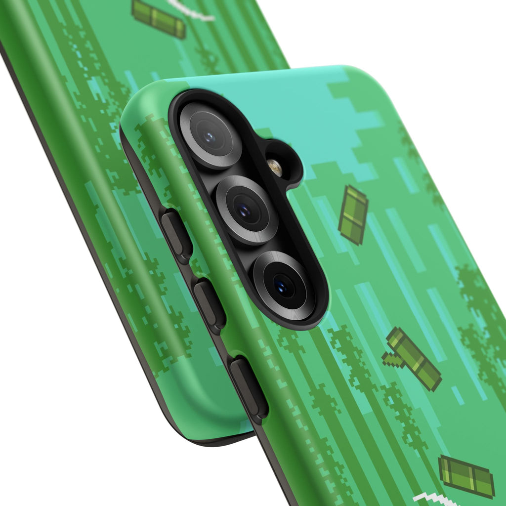 Pixel World Tough Case